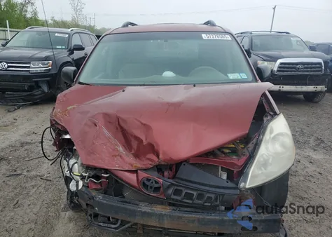 2007 Toyota Sienna Ce z USA, uszkodzony, nr VIN 5TDZK23C87S034164